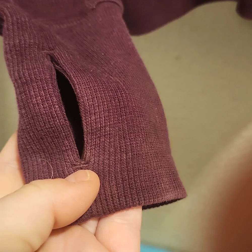 RARE LULULEMON ATHLETICA scuba HOODED JACKET SIZE 0 - Picture 3 of 5